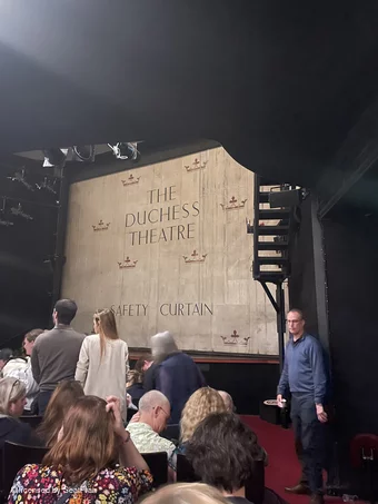 Duchess Theatre Stalls K2 view from seat photo