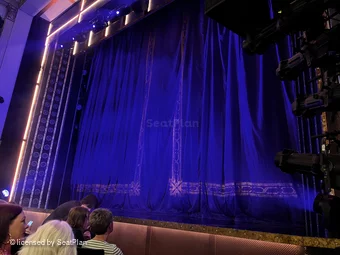 Vaudeville Theatre Stalls B18 view from seat photo