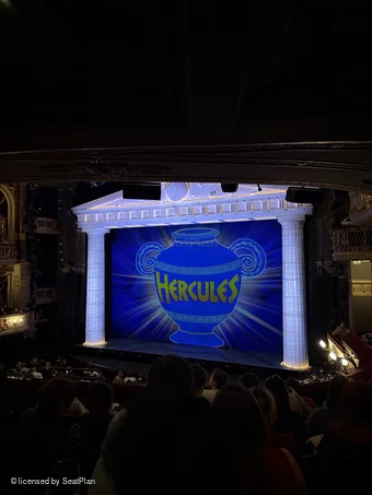 Theatre Royal Drury Lane Royal Circle G13 view from seat photo