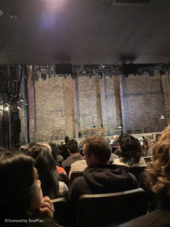 Minetta Lane Theatre Orchestra N111 view from seat photo