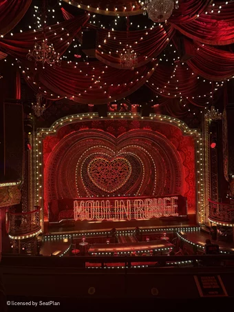 Piccadilly Theatre Royal Circle B19 view from seat photo