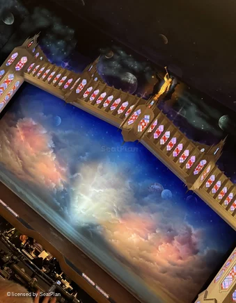 Prince of Wales Theatre Circle B18 view from seat photo