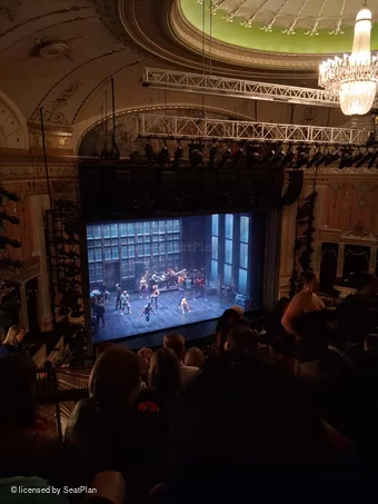 Neil Simon Theatre Mezzanine N11 view from seat photo