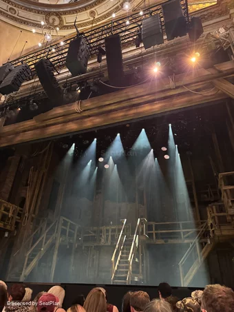 Victoria Palace Theatre Stalls F17 view from seat photo