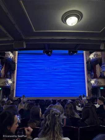 Novello Theatre Stalls R15 view from seat photo