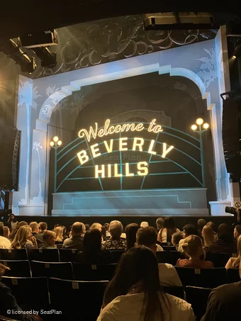 Trafalgar Theatre Stalls K5 view from seat photo