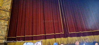 Richmond Theatre Stalls D14 view from seat photo