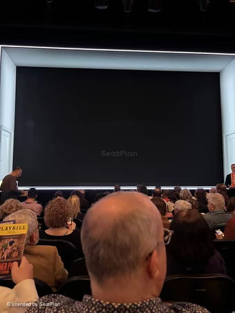 Hayes Theater Orchestra J107 view from seat photo
