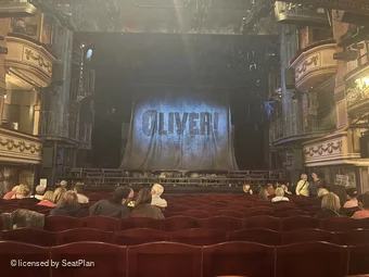 Gielgud Theatre Stalls N12 view from seat photo