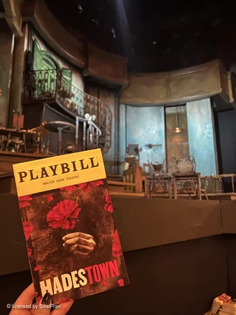 Walter Kerr Theatre Orchestra C7 view from seat photo