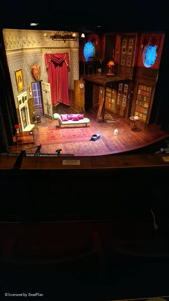 Duchess Theatre Dress Circle B16 view from seat photo