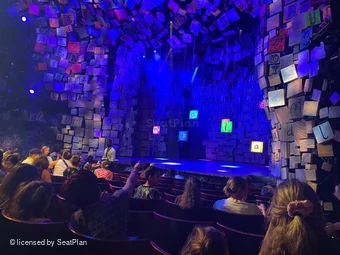 Cambridge Theatre Stalls K2 view from seat photo