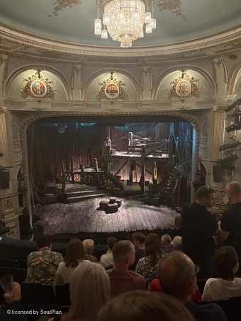 Ambassadors Theatre Circle G9 view from seat photo