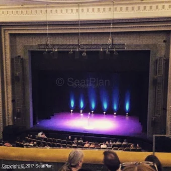 Regent Theatre Circle D13 view from seat photo