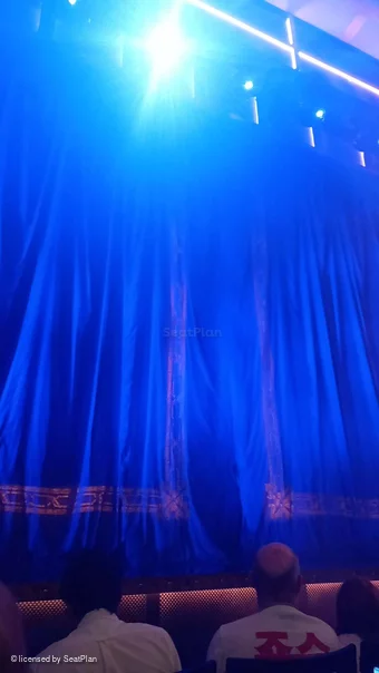 Vaudeville Theatre Stalls B4 view from seat photo