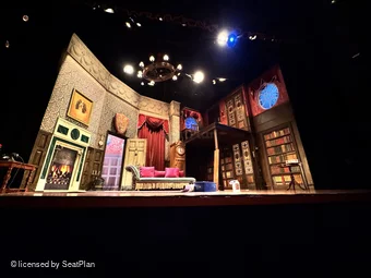 Duchess Theatre Stalls A8 view from seat photo