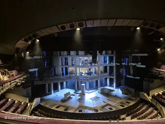 Gillian Lynne Theatre Circle D50 view from seat photo