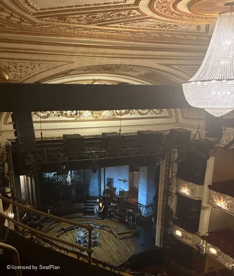 Lyric Theatre Balcony C26 view from seat photo