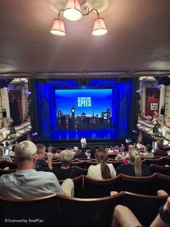 Noel Coward Theatre Royal Circle A15 view from seat photo