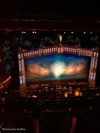 Prince of Wales Theatre Circle L31 view from seat photo