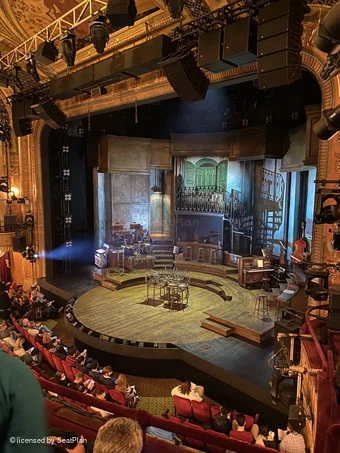Walter Kerr Theatre Mezzanine C24 view from seat photo