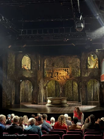 Charing Cross Theatre Stalls P2 view from seat photo