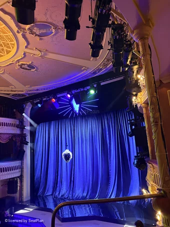 Criterion Theatre Dress Circle C2 view from seat photo