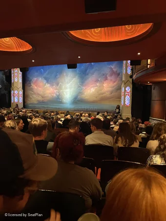 Prince of Wales Theatre Stalls S7 view from seat photo