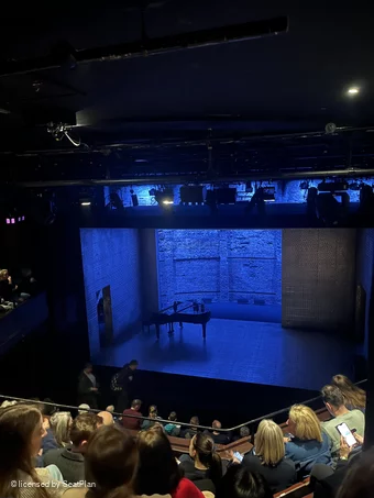 Almeida Theatre Circle E23 view from seat photo