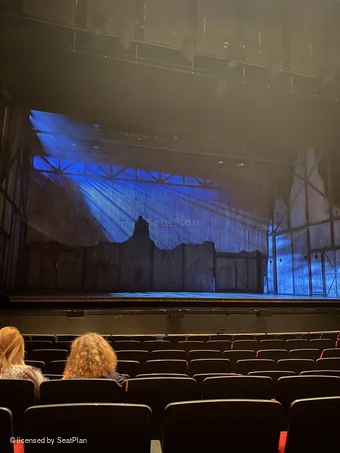 Sadler's Wells Stalls G26 view from seat photo