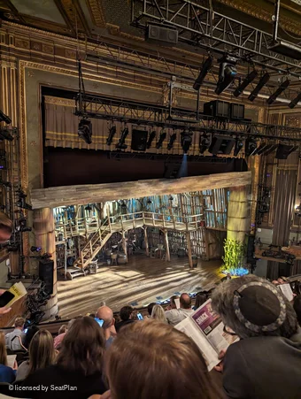 Nederlander Theatre Mezzanine H17 view from seat photo