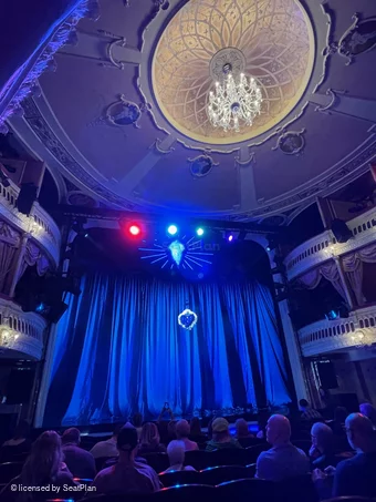 Criterion Theatre Stalls L16 view from seat photo