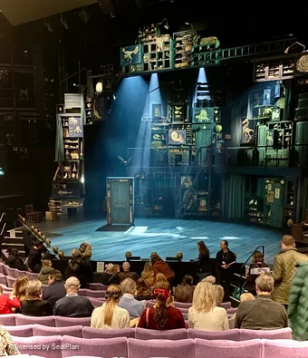 National Theatre - Olivier Stalls O13 view from seat photo