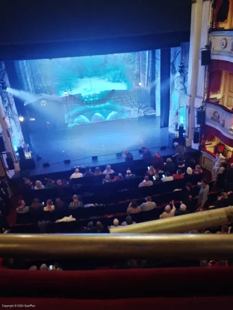 Theatre Royal Brighton Second Circle A14 view from seat photo