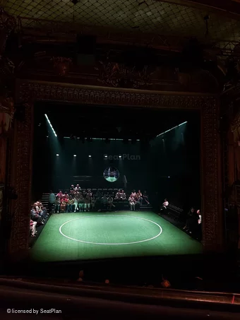 Theatre Royal Haymarket Royal Circle A20 view from seat photo