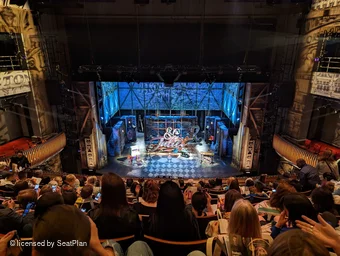 Stephen Sondheim Theatre Mezzanine JJ111 view from seat photo