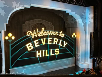 Trafalgar Theatre Dress Circle A24 view from seat photo