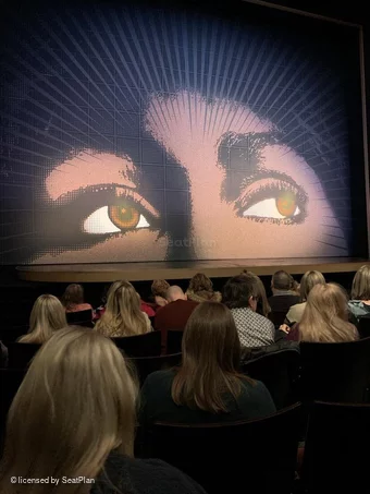 Aldwych Theatre Stalls F20 view from seat photo