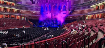 Royal Albert Hall Stalls L 896 view from seat photo