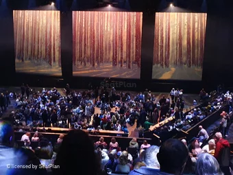 ABBA Arena Block H P24 view from seat photo