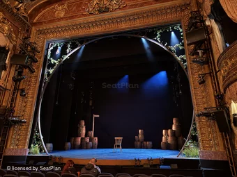 Theatre Royal Haymarket Stalls J6 view from seat photo