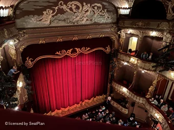 Apollo Theatre Balcony A22 view from seat photo