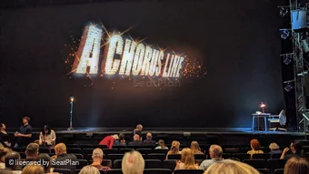 Sadler's Wells Stalls F12 view from seat photo