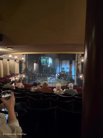 Lyric Theatre Dress Circle G18 view from seat photo