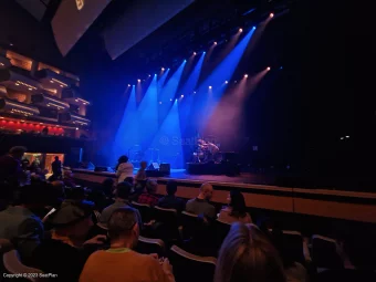 Royal Festival Hall Front Stalls D9 view from seat photo