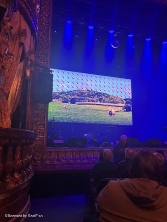 Theatre Royal Haymarket Stalls G22 view from seat photo