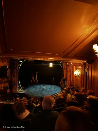 Theatre Royal Haymarket Royal Circle H1 view from seat photo