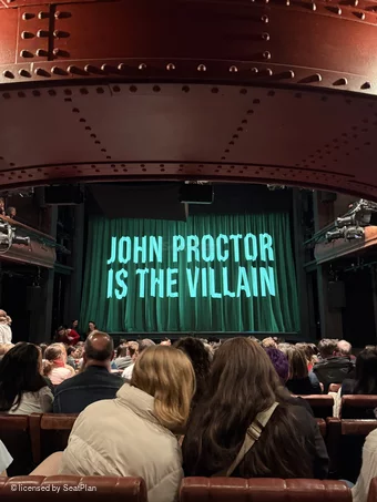 Royal Court Theatre Stalls K11 view from seat photo