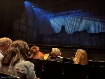 Sadler's Wells Stalls B7 view from seat photo