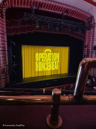 New Theatre Oxford Circle A38 view from seat photo